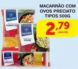 Roldão Macarrão com ovos preciato 500g oferta