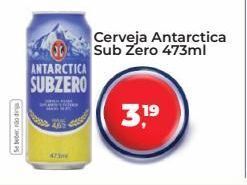 Tonin Superatacado Cerveja antarctica sub zero 473ml oferta