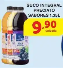 Roldão Suco integral preciato 1,35l oferta