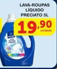 Roldão Lava roupas líquido preciato 5l oferta