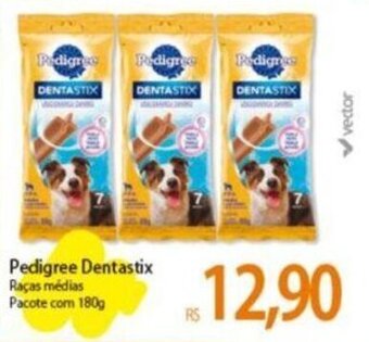 Atacadão Pedigree Dentastix Raças médias Pacote com 180g oferta