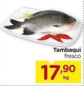 Carrefour Tambaqui fresco oferta