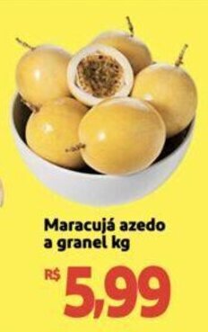 Extra Supermercado Maracujá azedo a granel kg oferta