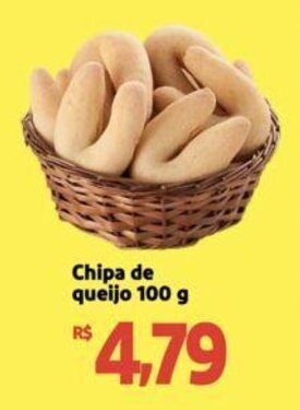 Extra Supermercado Chipa de queijo 100 g oferta