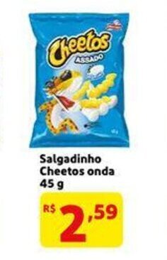 Extra Supermercado Salgadinho Cheetos onda 45g oferta