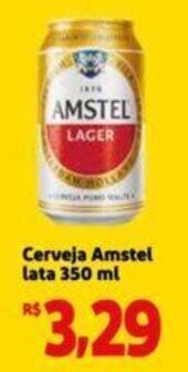 Cerveja Amstel lata 350 ml