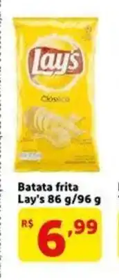 Extra Supermercado Batata frita Lay's 86g/96g oferta
