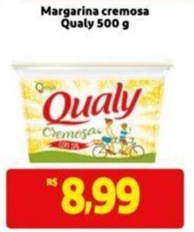 Extra Supermercado Margarina cremosa Qualy 500 g oferta