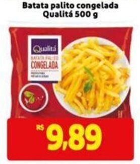 Extra Supermercado Batata palito congelada Qualitá 500 g oferta