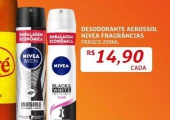 Assaí Atacadista DESODORANTE AEROSSOL NIVEA FRAGRÂNCIAS FRASCO 200ML oferta
