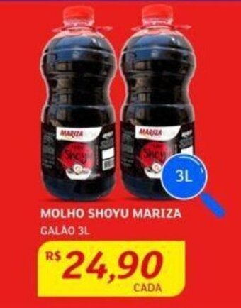 MOLHO SHOYU MARIZA GALÃO 3L