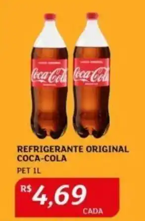 Assaí Atacadista REFRIGERANTE ORIGINAL COCA-COLA PET 1L oferta