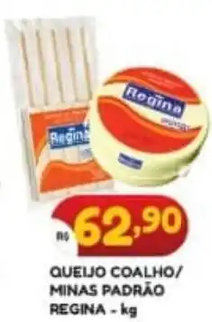 Bramil Supermercados QUEIJO COALHO/ MINAS PADRÃO REGINA - kg oferta