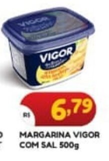 MARGARINA VIGOR COM SAL 500g