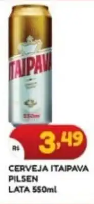 Bramil Supermercados CERVEJA ITAIPAVA PILSEN LATA 550ml oferta
