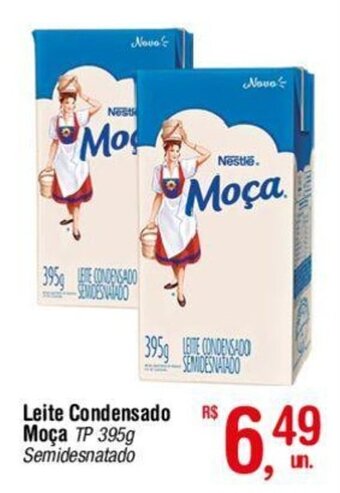 Fort Atacadista Leite Condensado Moça TP 395g Semidesnatado oferta