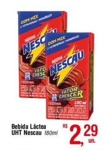Fort Atacadista Bebida Láctea UHT Nescau 180ml oferta