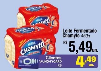 Fort Atacadista Leite Fermentado Chamyto 450g oferta
