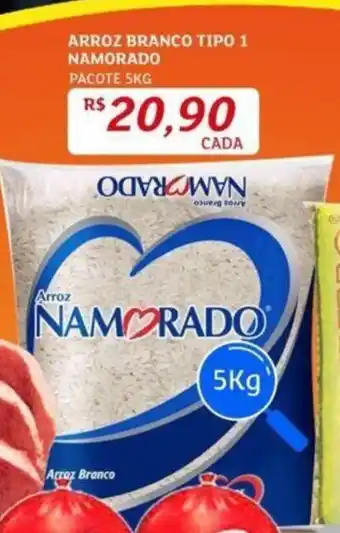 Assaí Atacadista ARROZ BRANCO TIPO 1 NAMORADO PACOTE 5KG oferta