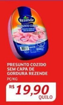 Assaí Atacadista PRESUNTO COZIDO SEM CAPA DE GORDURA REZENDE PC/KG oferta
