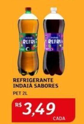 REFRIGERANTE INDAIÁ SABORES PET 2L