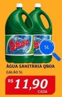 Assaí Atacadista ÁGUA SANITÁRIA QBOA GALÃO 5L oferta