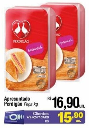 Fort Atacadista Apresuntado Perdigão Peça kg oferta