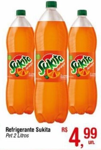Fort Atacadista Refrigerante Sukita pet 2 litros oferta