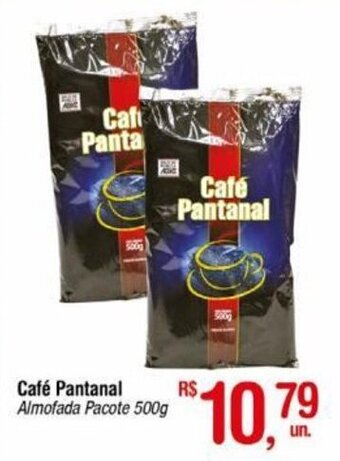 Fort Atacadista Café Pantanal Almofada Pacote 500g oferta