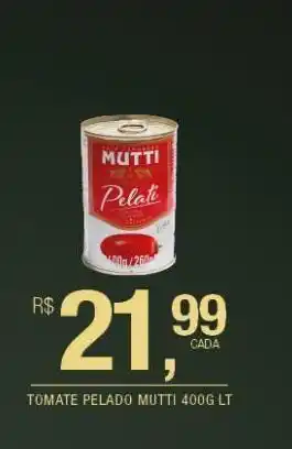 DB Supermercados Tomate pelado mutti 400g lt oferta