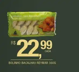 DB Supermercados Bolinho bacalhau reymar 360gr oferta