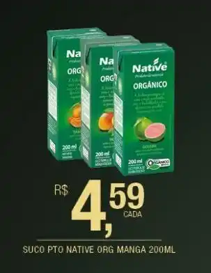 DB Supermercados Suco pto native org manga 200ml oferta