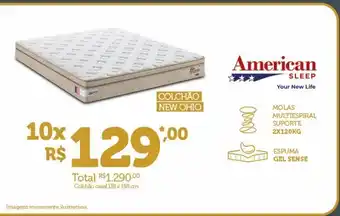 Colchão new ohio american sleep
