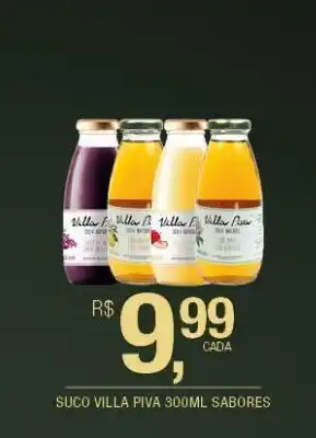 Suco villa piva 300ml sabores