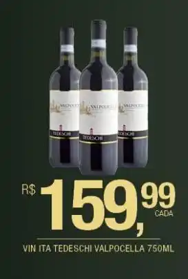 DB Supermercados Vin ita tedeschi valpolicella 750ml oferta