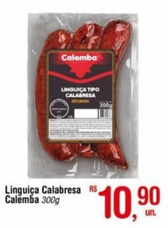 Fort Atacadista Linguiça Calabresa Calemba 300g oferta