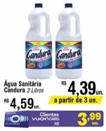 Fort Atacadista Água Sanitária Cândura 2 Litros oferta