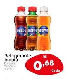 Refrigerante Indaiá Diversos Sabores 250 mL