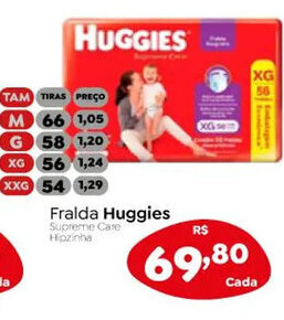 Novo Atacarejo Fralda Huggies oferta
