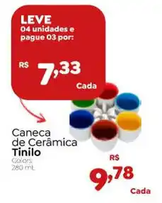 Caneca de Cerâmica Tinilo Colors