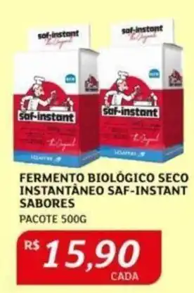 Assaí Atacadista FERMENTO BIOLÓGICO SECO INSTANTÂNEO SAF-INSTANT SABORES PACOTE 500G oferta