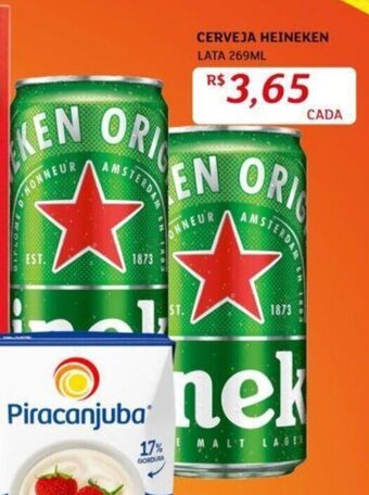 Assaí Atacadista CERVEJA HEINEKEN LATA 269ML oferta