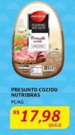 Assaí Atacadista PRESUNTO COZIDO NUTRIBRAS PC/KG oferta