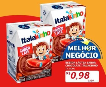 Assaí Atacadista BEBIDA LÁCTEA SABOR CHOCOLATE ITALAKINHO TP 200ML oferta