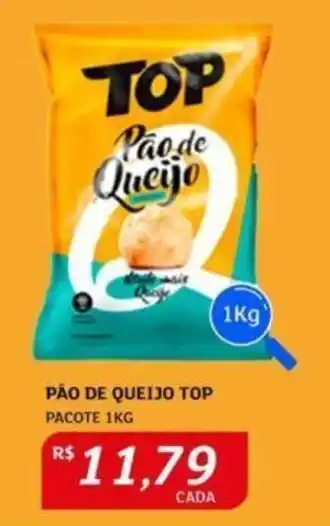 Assaí Atacadista PÃO DE QUEIJO TOP PACOTE 1KG oferta