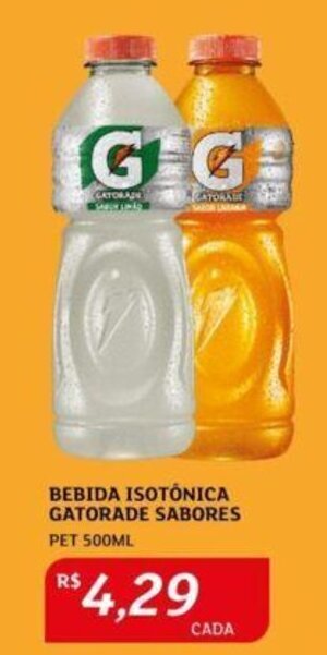 BEBIDA ISOTONICA GATORADE SABORES PET 500ML