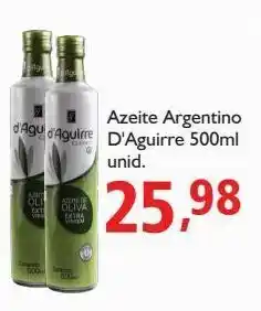 Azeite argentino d'aguirre 500ml