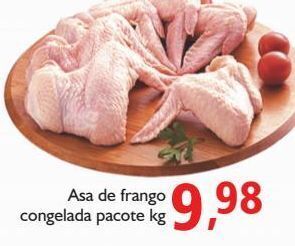 Supermercados ABC Asa de frango congelada pacote kg oferta