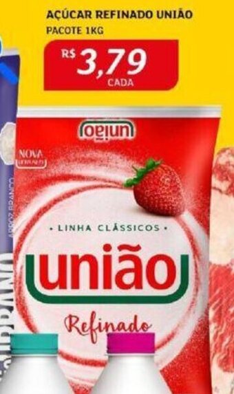 Assaí Atacadista AÇÚCAR REFINADO UNIÃO PACOTE 1KG oferta