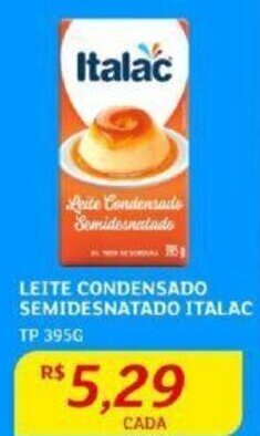 Assaí Atacadista LEITE CONDENSADO SEMIDESNATADO ITALAC TP 395G oferta